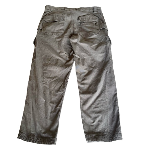 Duluth Flex Firehose Gray Cargo Pants 36x30 - Picture 8 of 15